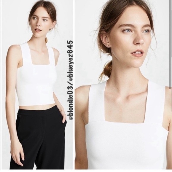 A.L.C. white “Lia” top XS - Picture 2 of 5